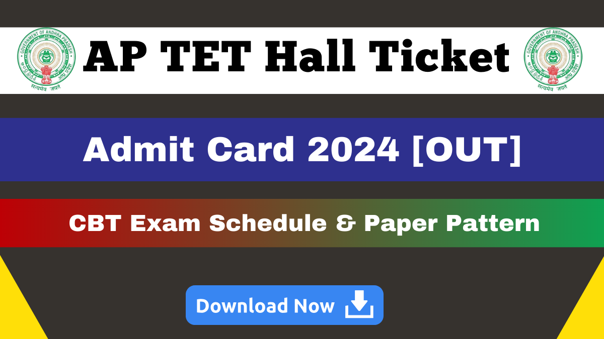 AP TET Hall Ticket 2024