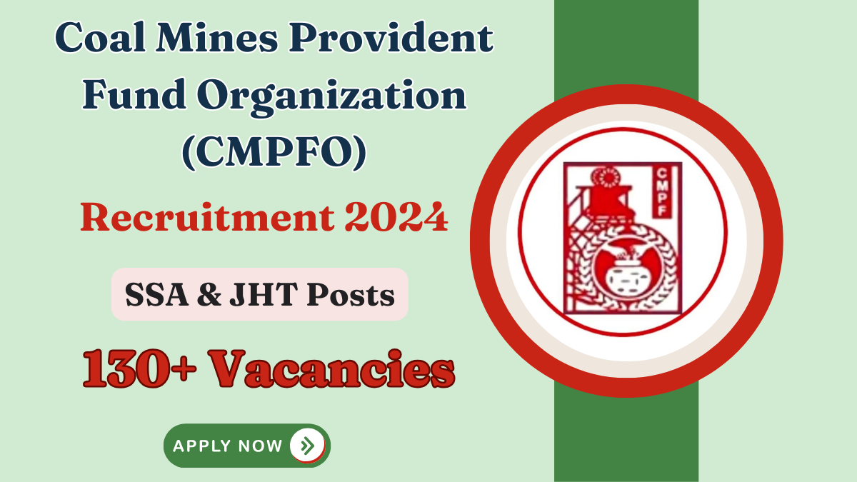 CMPFO Recruitment 2024