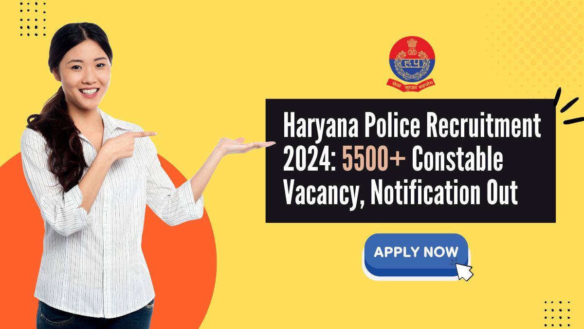 Haryana Police Recruitment 2024