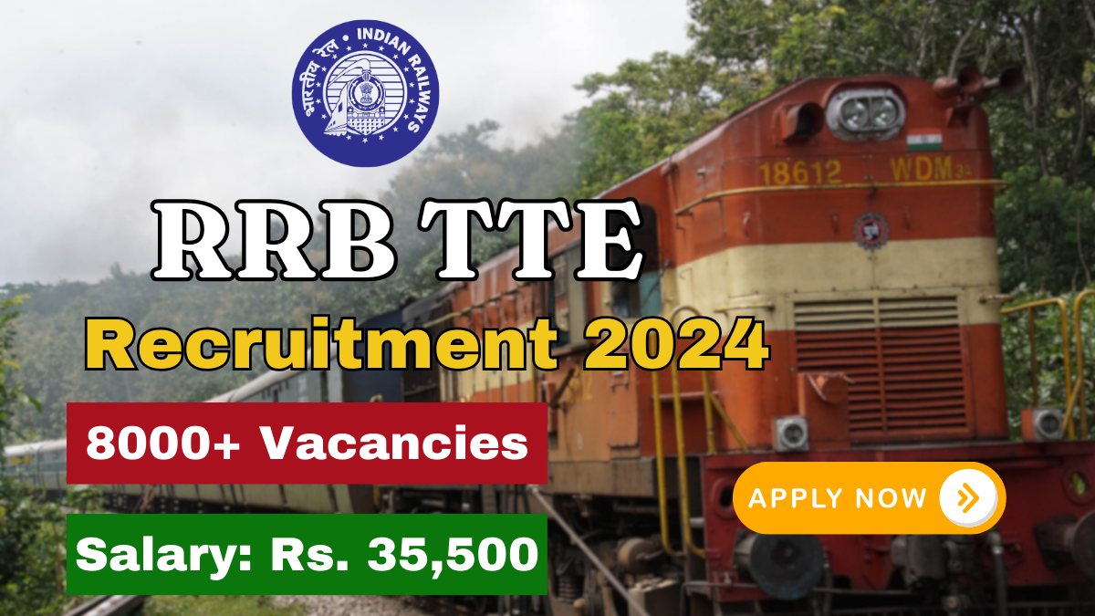 RRB TTE Recruitment 2024